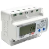 Trīsfāžu elektroenerģijas skaitītājs QOLTEC 50883 Wi‑Fi 400V ar LCD displeju