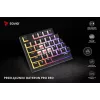 Gaming tastatūra Savio SAVGK-PHENIX RED PUDDING Mechanical RGB Wireless