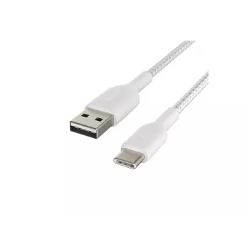 USB kabelis Belkin CAB002BT0MWH 0,15 m USB A USB C Balts