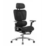 Biroja krēsls mark adler Expert 7.9 Melns — ergonomisks grozāmais krēsls, melns audums, modelis MA-EXPERT 7.9 Melns