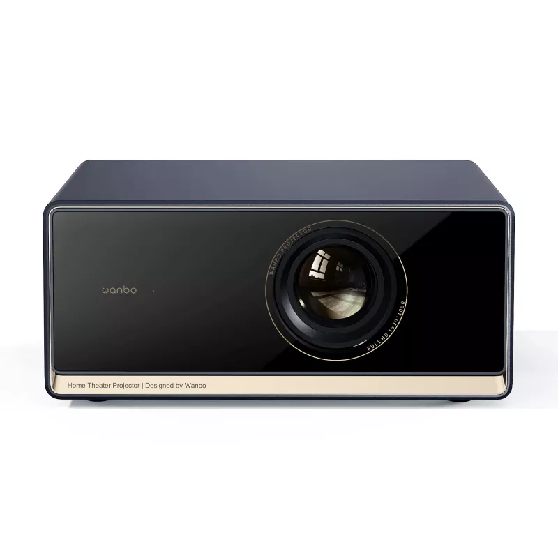 WANBO projektors X5 Pro — 1100 ANSI lūmeni, LCD, 1080p (1920x1080), 16:9, HDR10, Google TV, zils