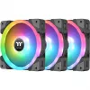 Thermaltake SWAFAN EX12 ARGB 120mm Reverse Blade 3 komplekts - Melns