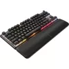 Mehāniskā bezciparu tastatūra CORSAIR K70 PRO TKL — RGB apgaismota, kompakts izkārtojums