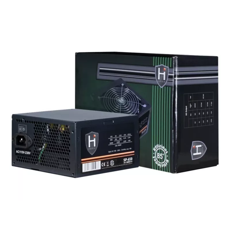 Barošanas bloks Inter-Tech HIPOWER SP-650 650 W