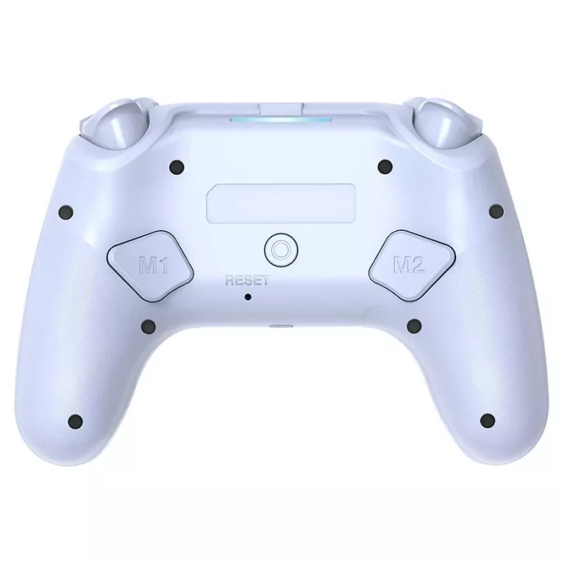 Subsonic PS5 bezvadu LED kontrolieris, balts, D-pad, Home, Options, Share