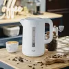 Adler tējkanna | AD 1386 | Elektriskā | 1850 W | 2,2 L | Plastmasa | 360° grozāma pamatne | Balta