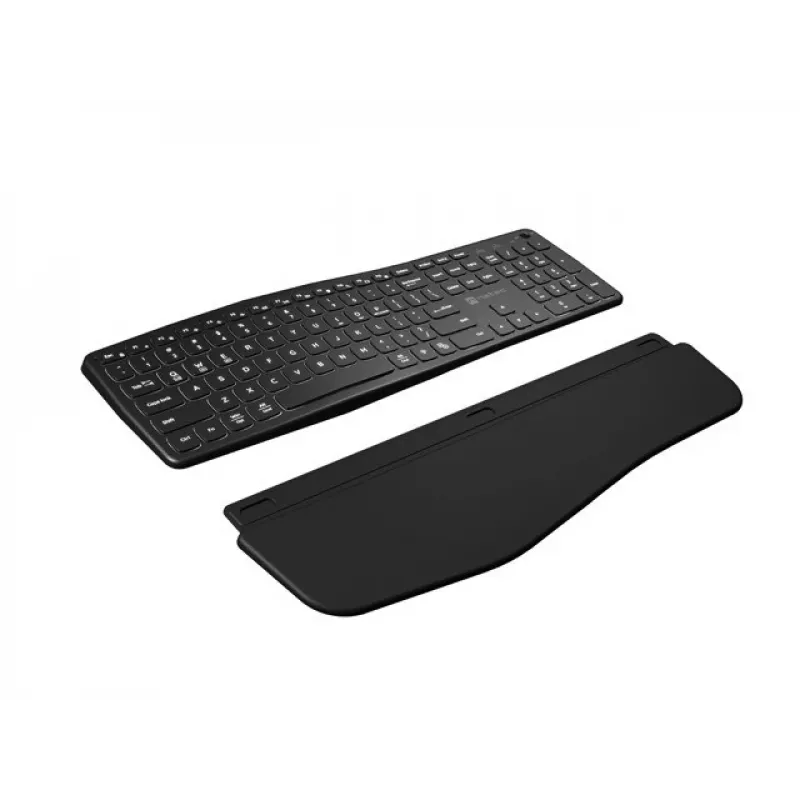 NATEC PORIFERA tastatūra Mājai/Birojam Bluetooth QWERTY US International Melna