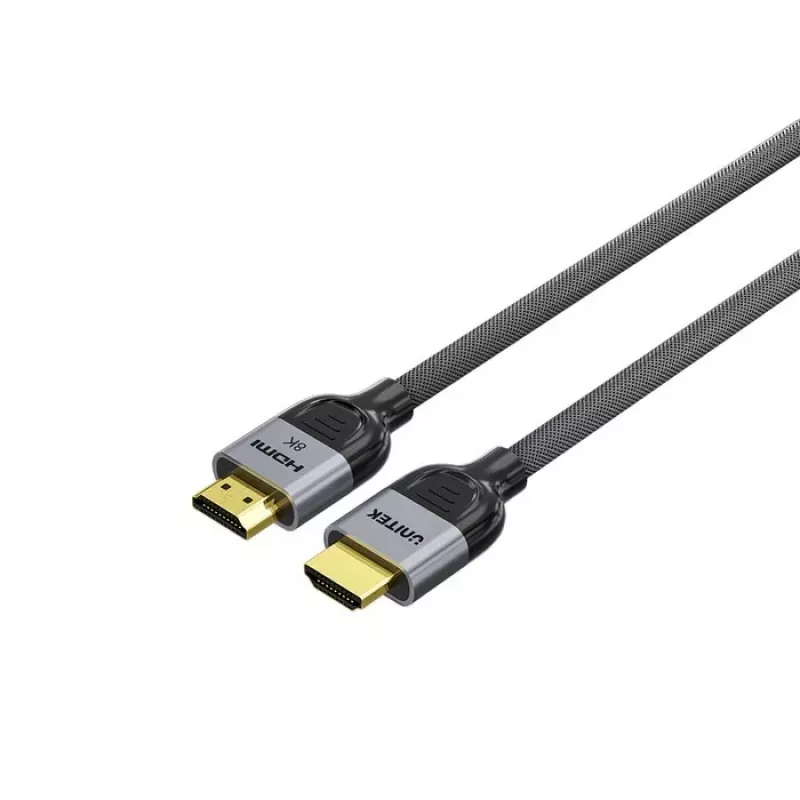 HDMI kabelis Unitek C11093RGY01-8M — HDMI 2.1, 8 m, atbalsta 8K
