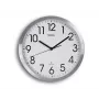 MAUL Wanduhr MAULmove - AA - 1,5 V - Alumīnijs - Balta - Alumīnijs - Stikls - 35 mm (9063008)