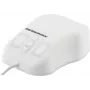 GETT TKH-pele-GCQ-PR-IP68-Balts-USB - pele - ergonomiska - piemērota abām rokām - optiska - 5 pogas - vadu - USB - balta (KH29213)