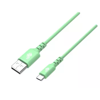 TB USB C kabelis 1m Zaļš; AKTBXKUCMISI10Z