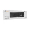 Bezvadu tastatūra SBOX WK-26 US ar multivides taustiņiem un US izkārtojumu