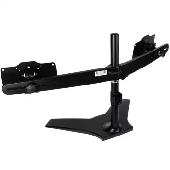 SilverStone SST-ARM23BS-L - divu monitoru turētājs - melns