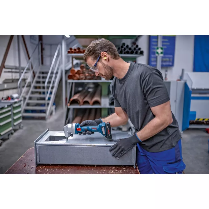Elektriskās šķēres Bosch GNA 18V-16 E 1400 spm 700 W Bezsuciņa motors