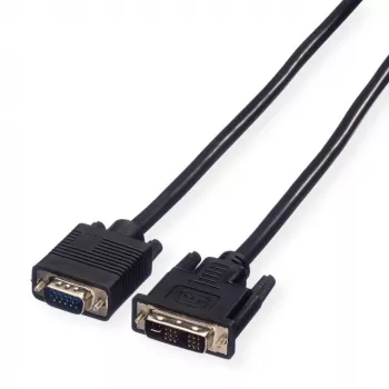 VALUE DVI-VGA kabelis, DVI (12+5) ST - VGA ST 3,0m (11.99.5430)