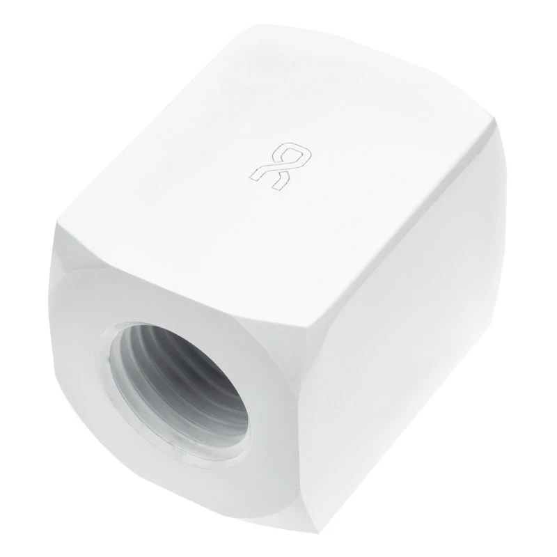 Ūdens bloks Alphacool 17629 misiņa balts 22x30x22mm