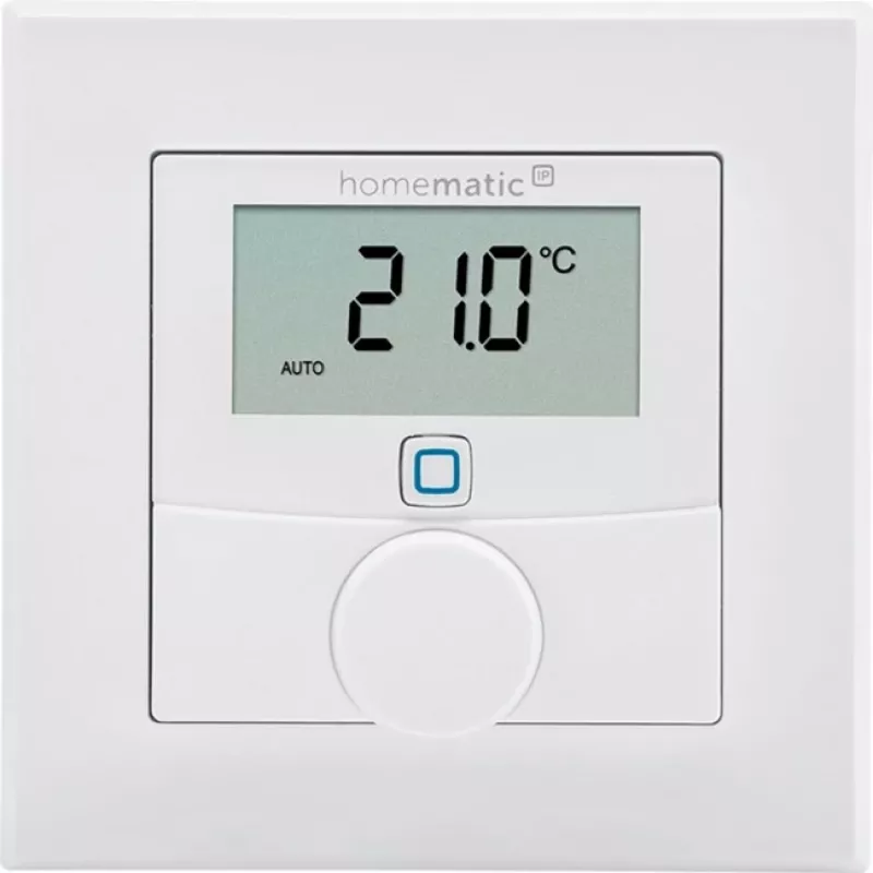 eQ-3 AG Homematic IP HmIP-WTH-1, Digitālais termostats, Telpa, RF, Balts, IP20, 250 m