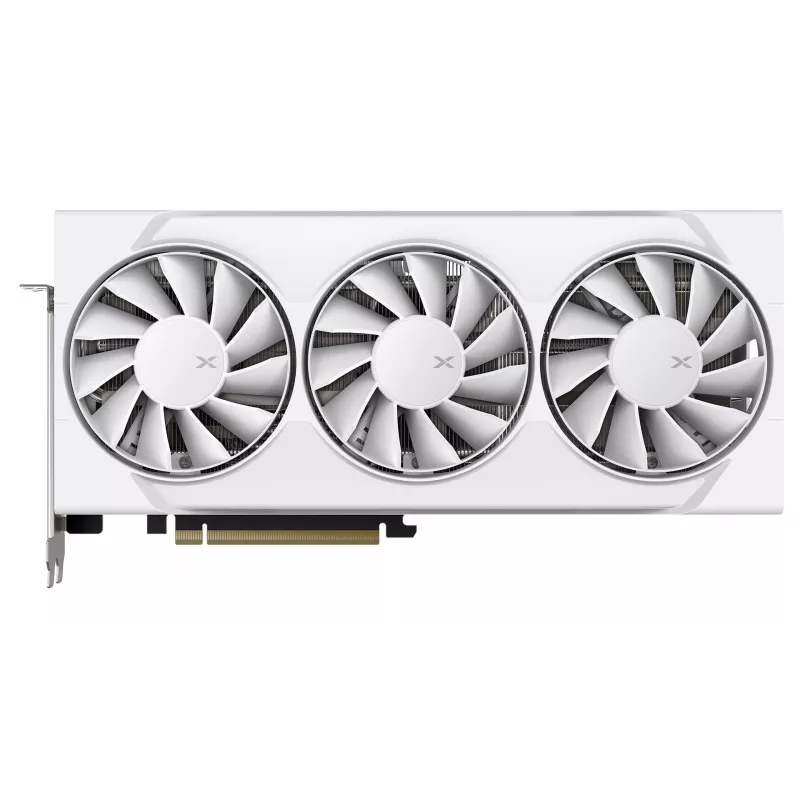 XFX Swift AMD Radeon RX 9060 XT OC White Triple Fan 16GB grafikas karte