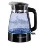 Russell Hobbs 26080-70 elektriskā tējkanna 1,7 L 2400 W melna, caurspīdīga