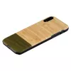 Viedtālruņa maciņš man and wood iPhone XR — melns bambusa mežs