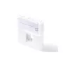Wall Outlet Lanview LKS835 45x45 mm 1‑Port Ethernet