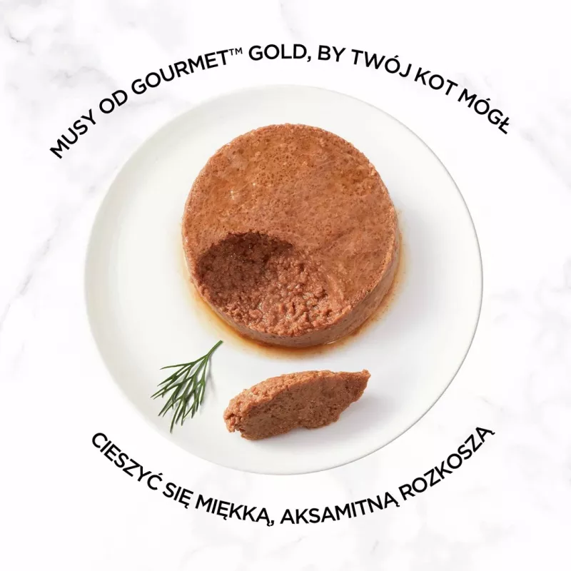 Purina Gourmet Gold mūss ar tunci, mitrā kaķu barība, 85 g