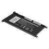 Baterija zaļa Cell DE150 priekš DELL Inspiron — LiPo 11.4V 3400mAh, melna, 1 gab.