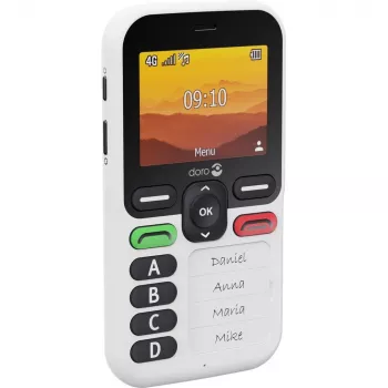 Viedtālrunis Doro Leva X10 2,4 collas 1150 mAh grafīts