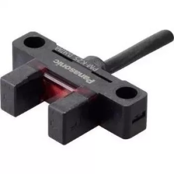 Fotoelektriskais dakšu sensors Panasonic PM-K25-P, K-tipa, 5–24 V līdzstrāva, gaismas un tumsas pārslēgšana