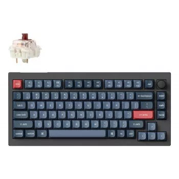 Tastatūra Wrl V1 Max RGB/CARBON Black V1M-D3 Keychron