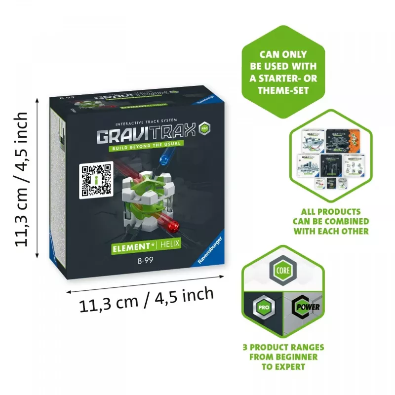 Konstrukciju komplekts Gravitrax PRO Element Helix