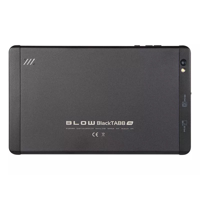 Planšetdators BLOW MelnsTAB8 8 collu 4G LTE, 3 GB RAM, 32 GB eMCP, Android 14, IPS 1200×1920, MicroSD