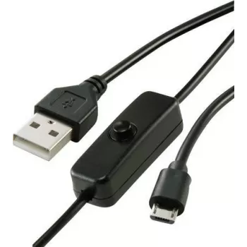 Renkforce RF-4495300 USB kabelis, melns