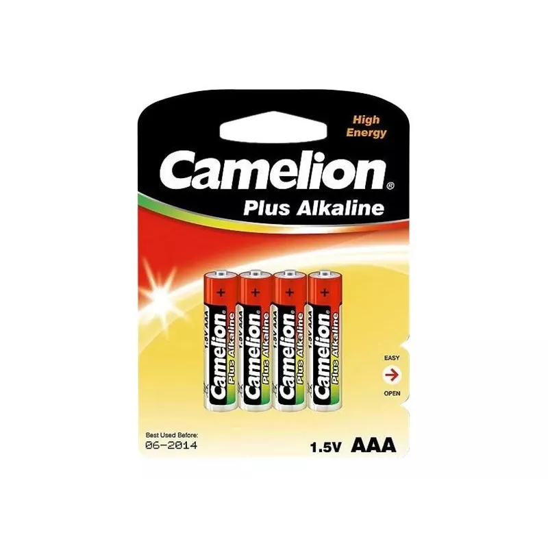 Vienreizlietojama baterija Camelion LR03-BP4 AAA Sārmaina