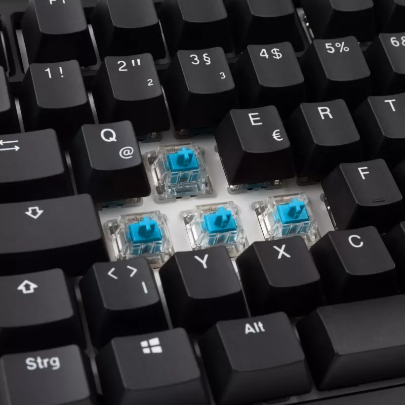 Ducky Tinker 75 tastatūra Gaming USB Vācu Melna