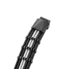 CableMod PRO ModMesh 12VHPWR kabeļa pagarinātāja komplekts, melnbalts, 16 kontaktu PCIe 12VHPWR pagarinātāju komplekts
