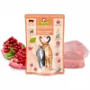 Mitrā kaķu barība Fox4Pets DeliCATessen Teļa un truša gaļa 85 g paciņa, pilnvērtīga barība, bez lipekļa un sojas
