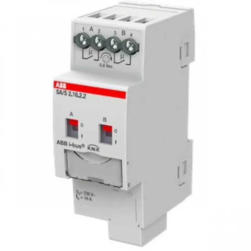 ABB Stotz S&J pārslēgšanas izpildmehānisms 2 virzienu, 16A, REG SA/S2.16.2.2 (2CDG110261R0011)