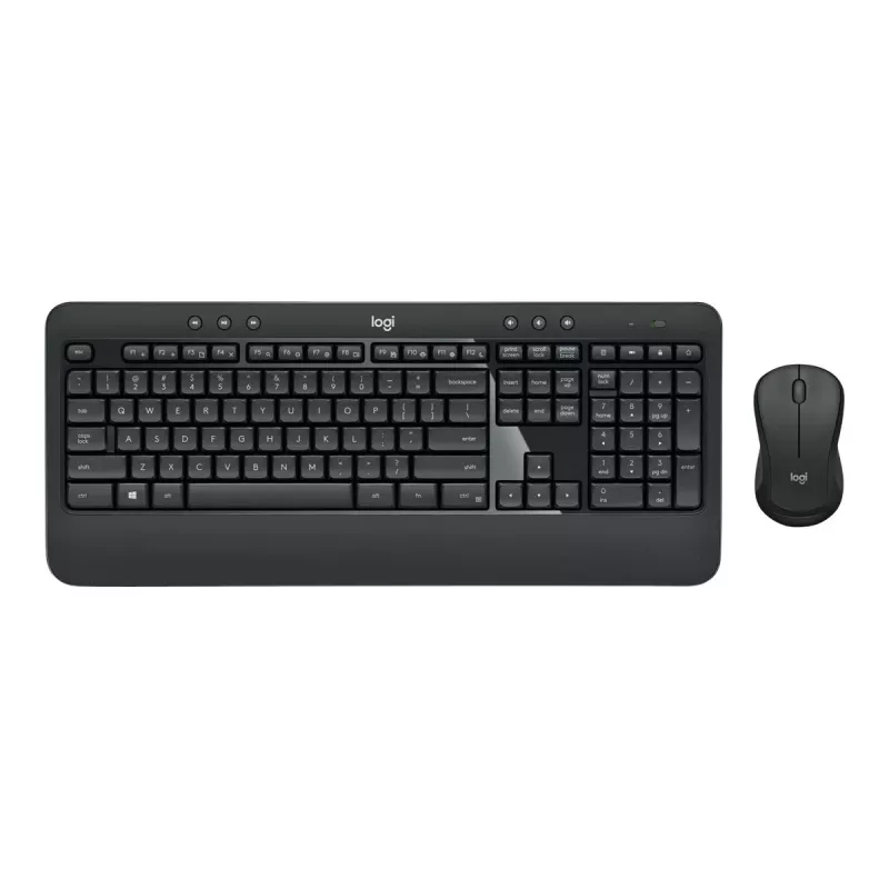 Logitech MK540 Advanced - Tastatūras un peles komplekts - Bezvadu - 2,4 GHz - QWERTY - Itāļu