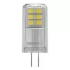 Osram LED PIN 12V Clear 28 Non-dim G4 spuldze, 2,2 W, 2700 K silti balta