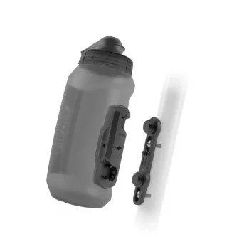 Fidlock Twist Bottle 750 Compact + Bike Base clear Melns