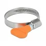 Skavas ar spārnu DeLOCK 400 SS 30 - 45 mm, 5 gab., oranža