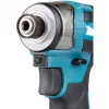 Trieciena skrūvgriezis Makita DTD173RTJ 18V bezvada, 1/4 collas patrona, 3600 RPM, pistoles rokturis, litija jonu akumulators