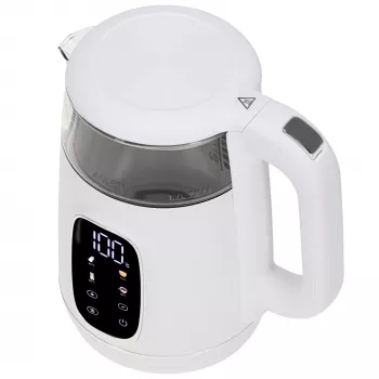 ADLER AD 1305 electric kettle balta/silver
