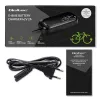 Ebike lādētājs QOLTEC 50332 — 36V/42V izeja, 2A, 5,5×2,1 mm spraudnis