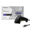 Qoltec 1D lāzera svītrkodu lasītājs | USB | Melns