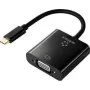 Renkforce RF-4679564 Video kabeļa adapteris 0,1 m USB Type-C VGA (D-Sub) melns (RF-4679564)