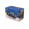 Kastroļu komplekts Russell Hobbs Nightfall Stone 3-gab. 16/18/20 cm, nepiedegošs