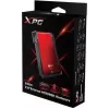 ADATA EX500 HDD/SSD korpuss Melns, Sarkans 2,5 collu