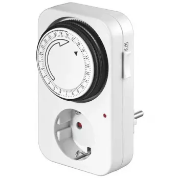 Microconnect GRUTIMER elektriskais taimeris balts dienas taimeris